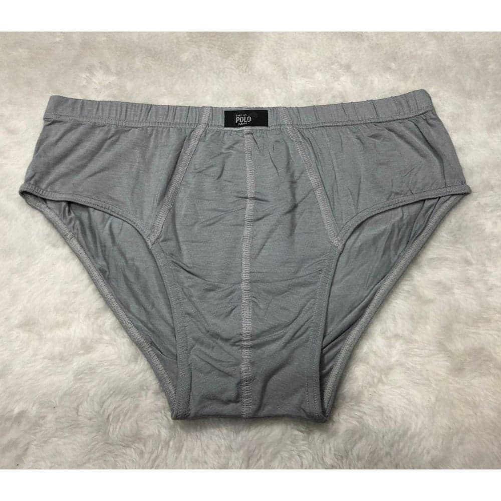 Cueca Slip Em Viscose Cós Embutido Natural Confort