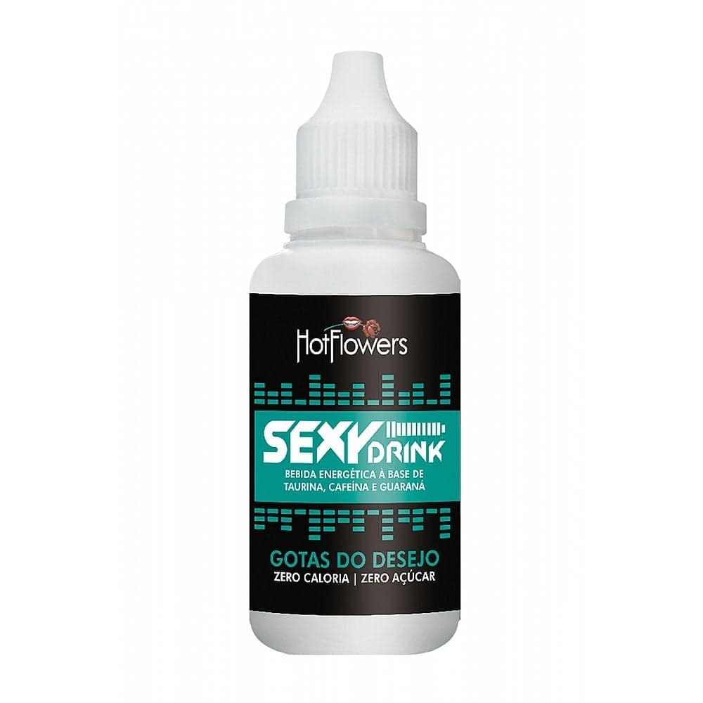 Sexy Drink Gotas Do Desejo 15ml Hot Flowers