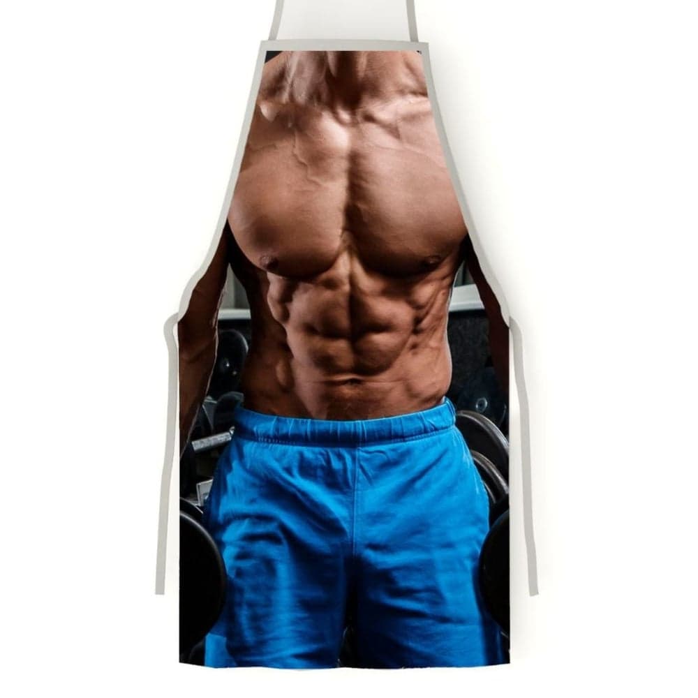 Avental Sexy 3d Masculino Com Short Azul Pimenta Sexy