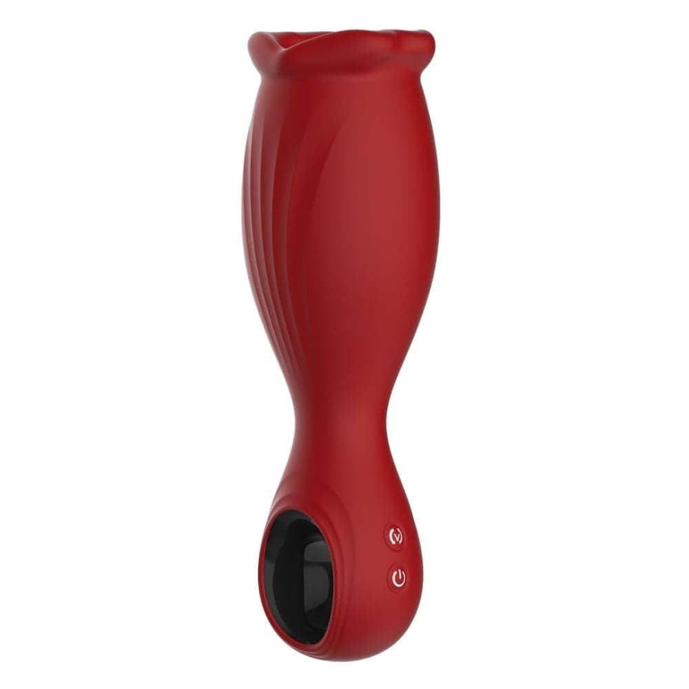 Magic Lip Estimulador De Glande Recarregável Com Rotação 10 Vibrações Vibe Toys