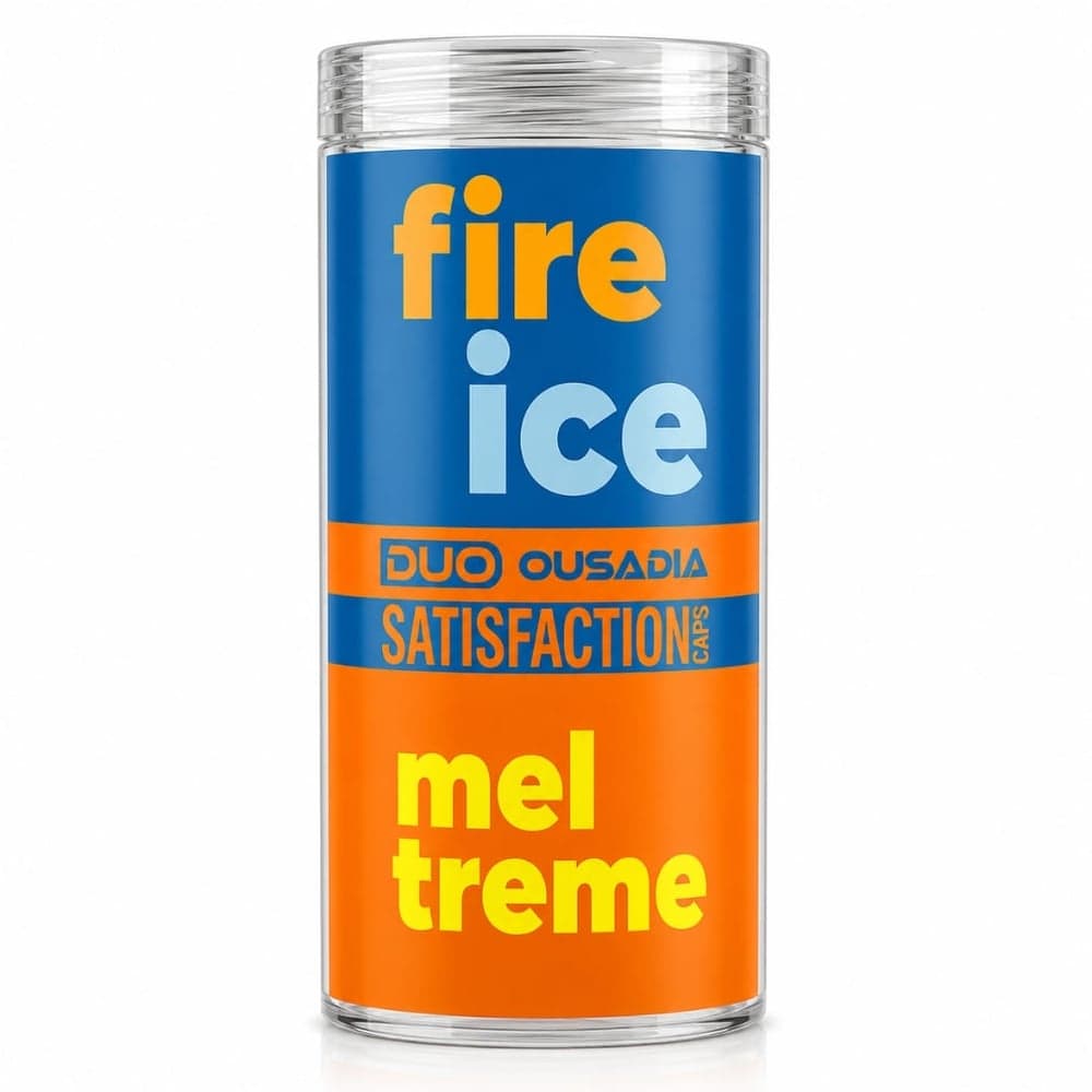 Fire E Ice Duo Ousadia Bolinha Com óleo De Massagem 2 Unidades Satisfaction